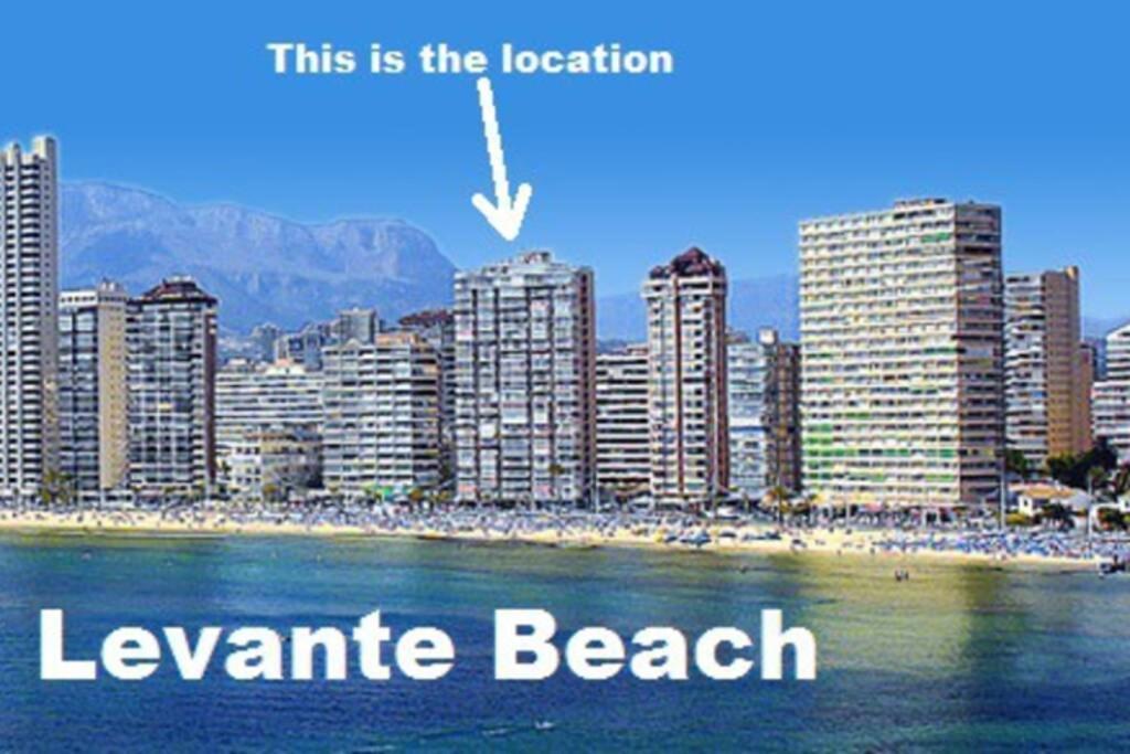 Seafront Luxury Levante Beach / Primera Linea Playa Levante Benidorm Extérieur photo